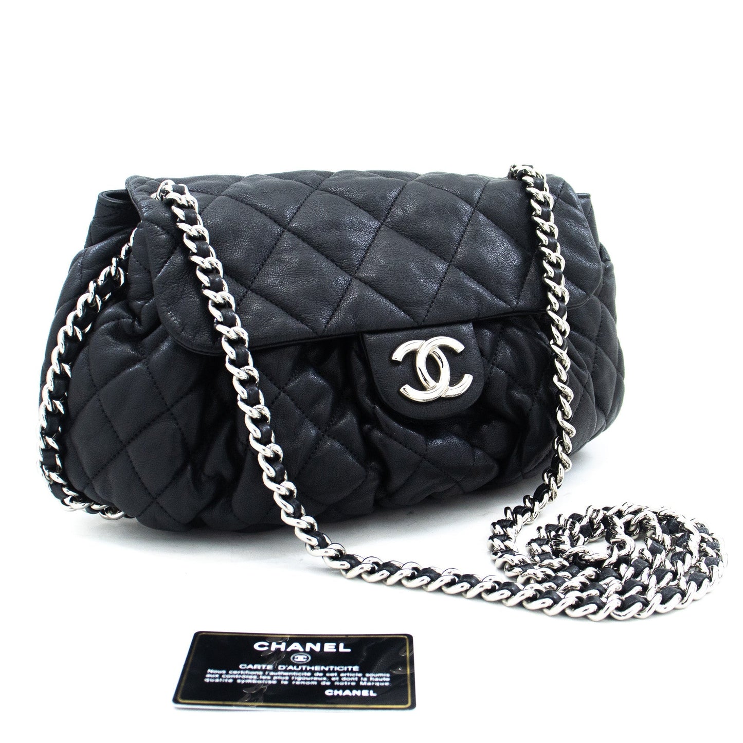 Chanel Quilted Lambskin Chain Bag