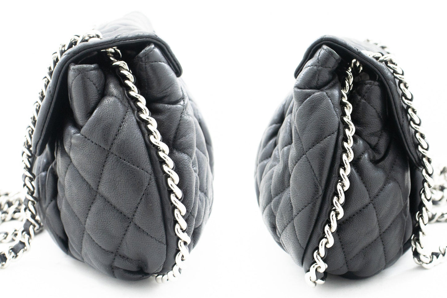 Chanel Quilted Lambskin Chain Bag
