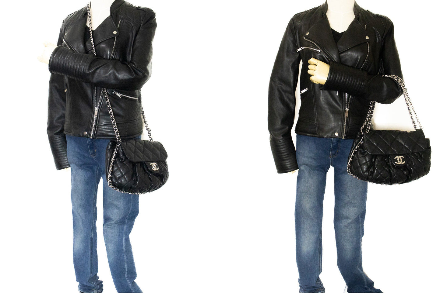 Chanel Quilted Lambskin Chain Bag
