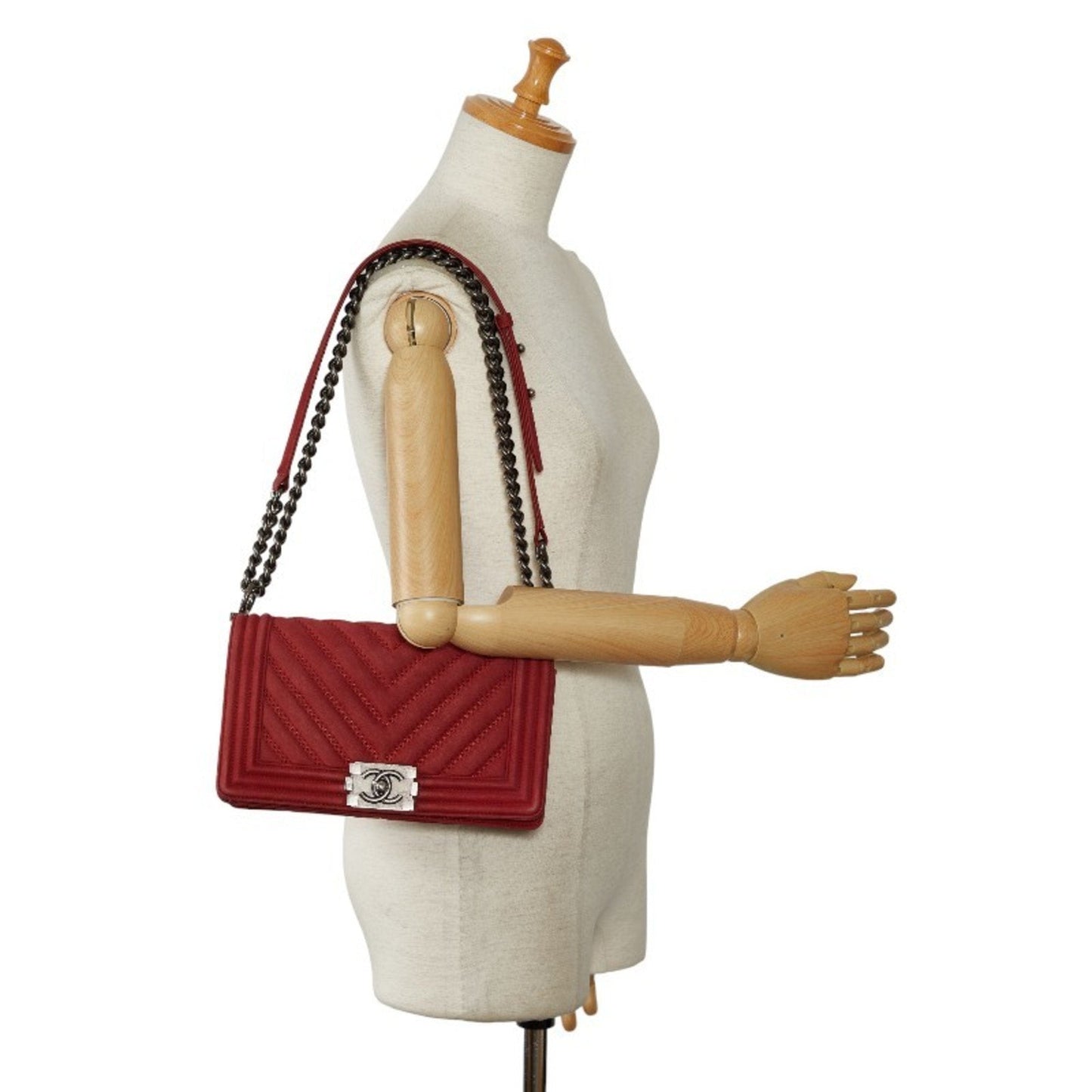 Chanel Boy Chanel Suede Quilted Shoulder Bag