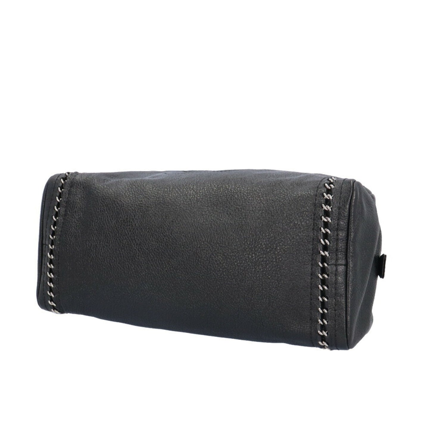 Chanel Chain Bag Black Leather HalfMoon