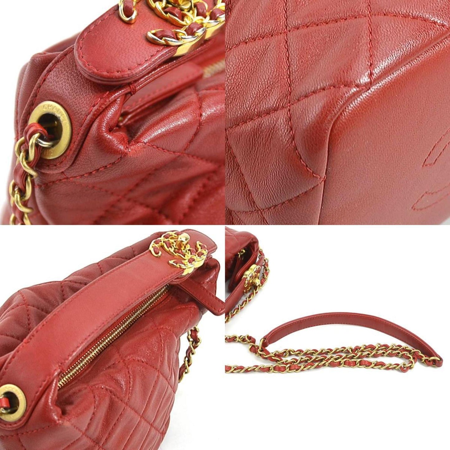 Chanel Mini Chain Bag Quilted Lambskin
