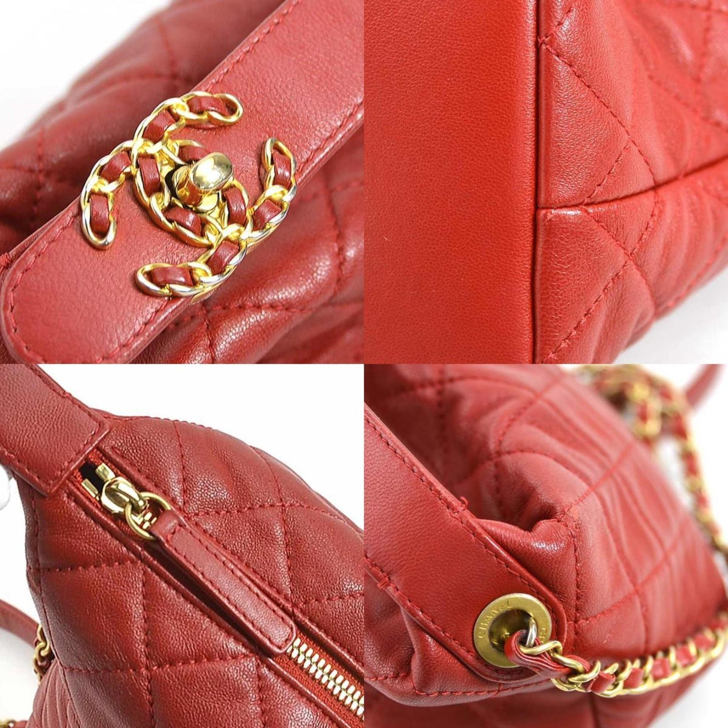 Chanel Mini Chain Bag Quilted Lambskin
