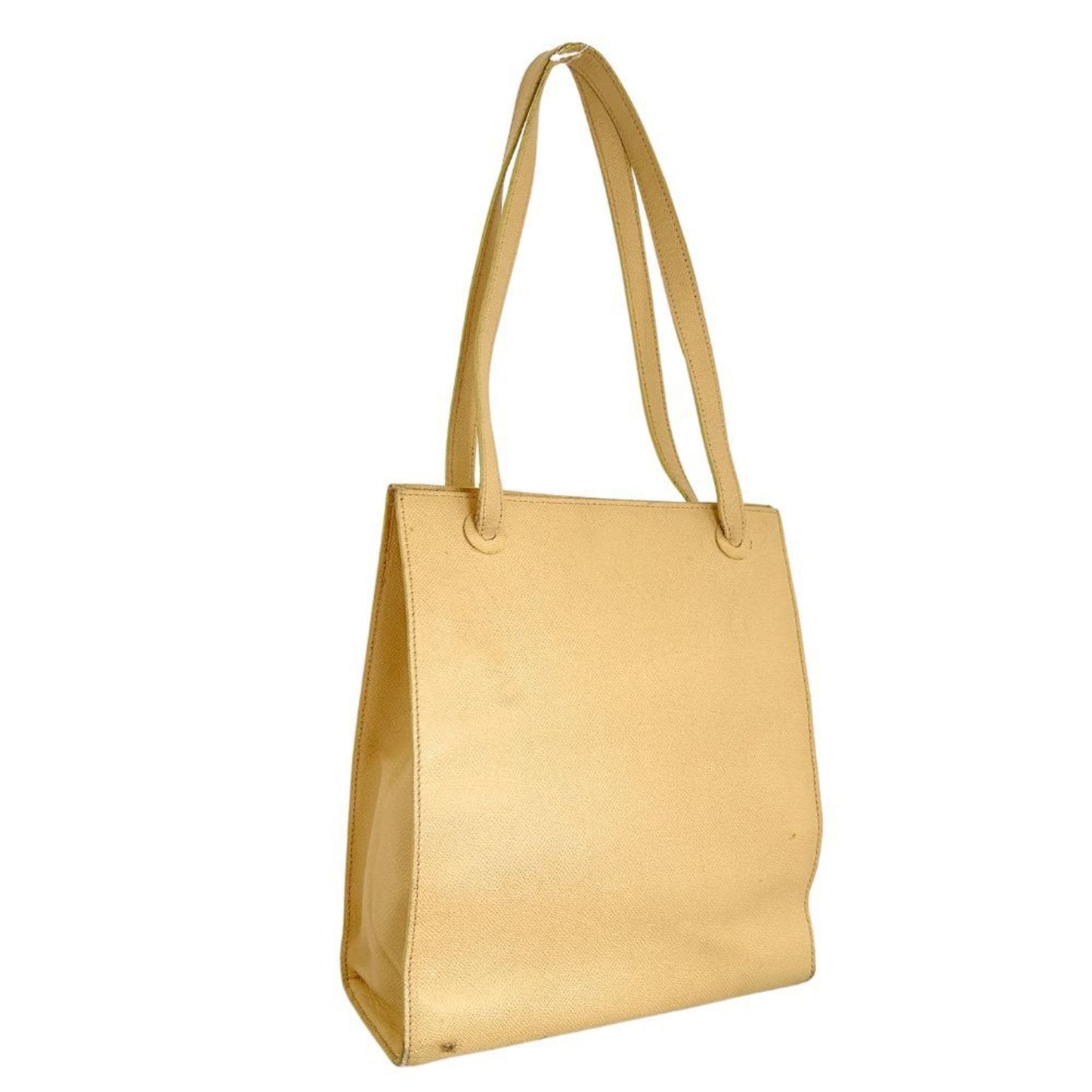 Chanel Classic Tote Bag Beige Leather