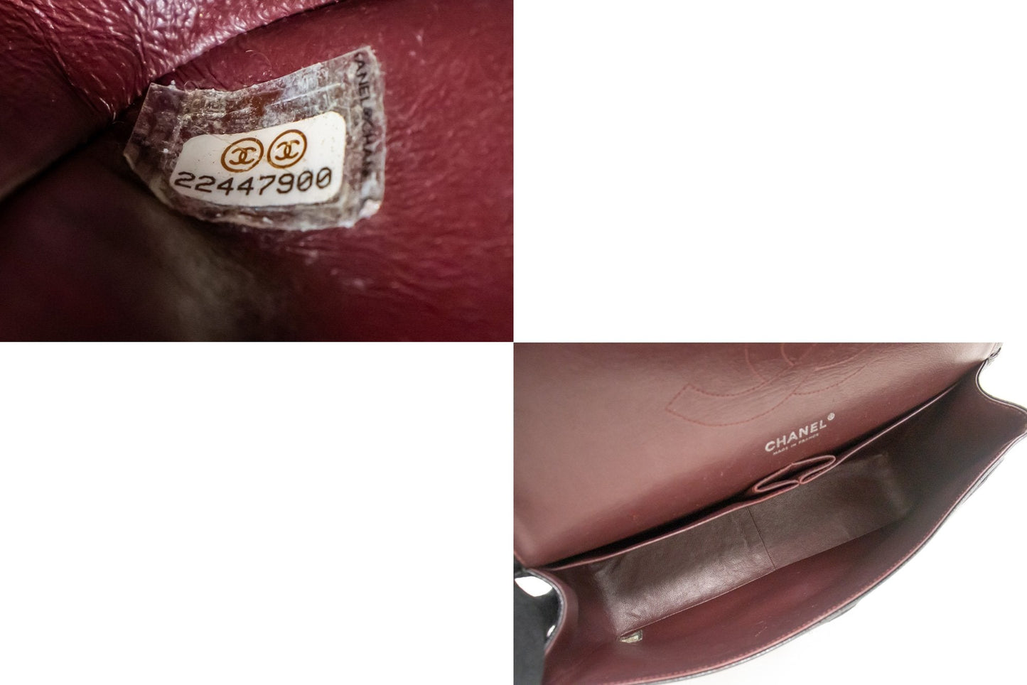 Chanel Classic Double Flap Caviar Leather Bag