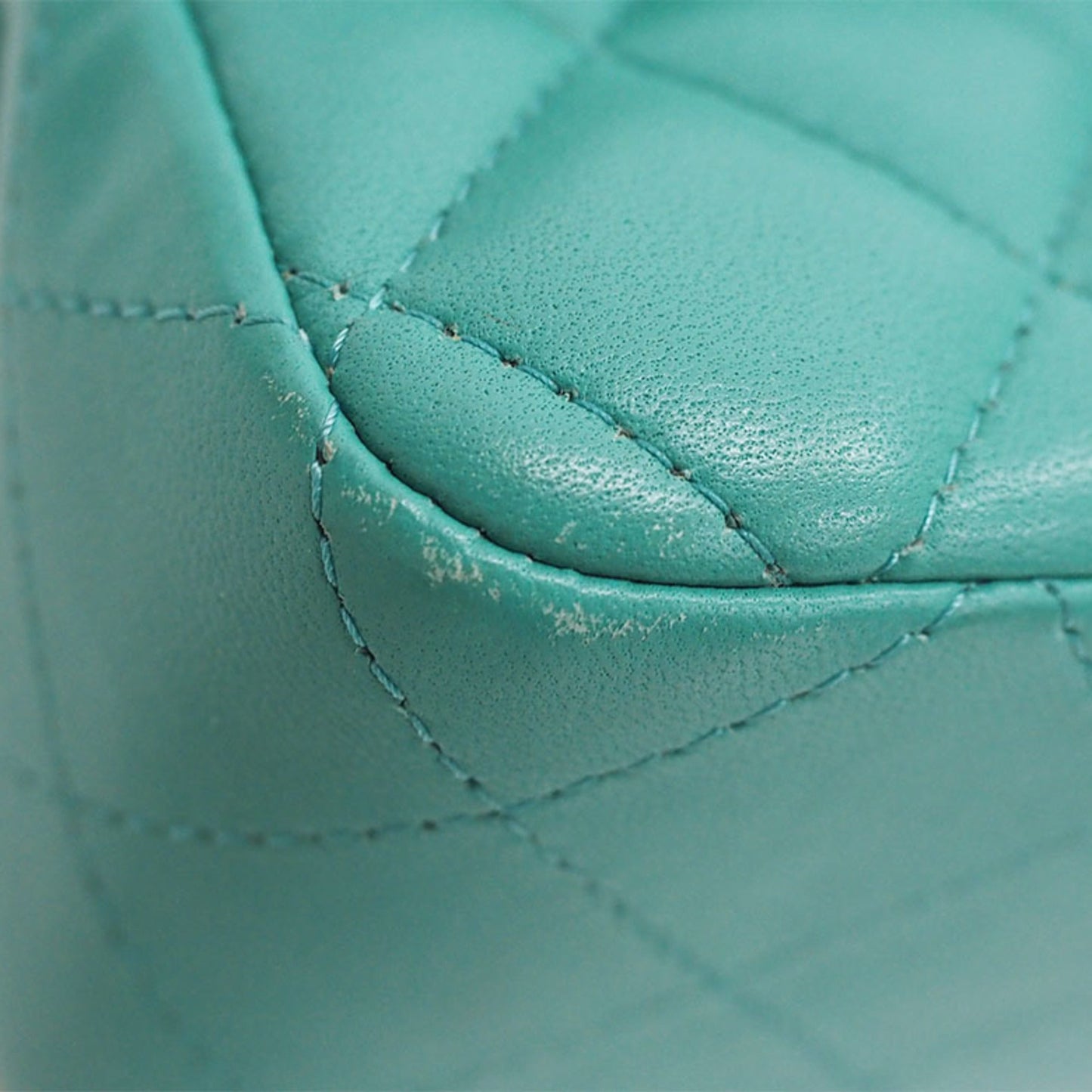 Chanel Classic Mini Flap Bag A3827 Teal