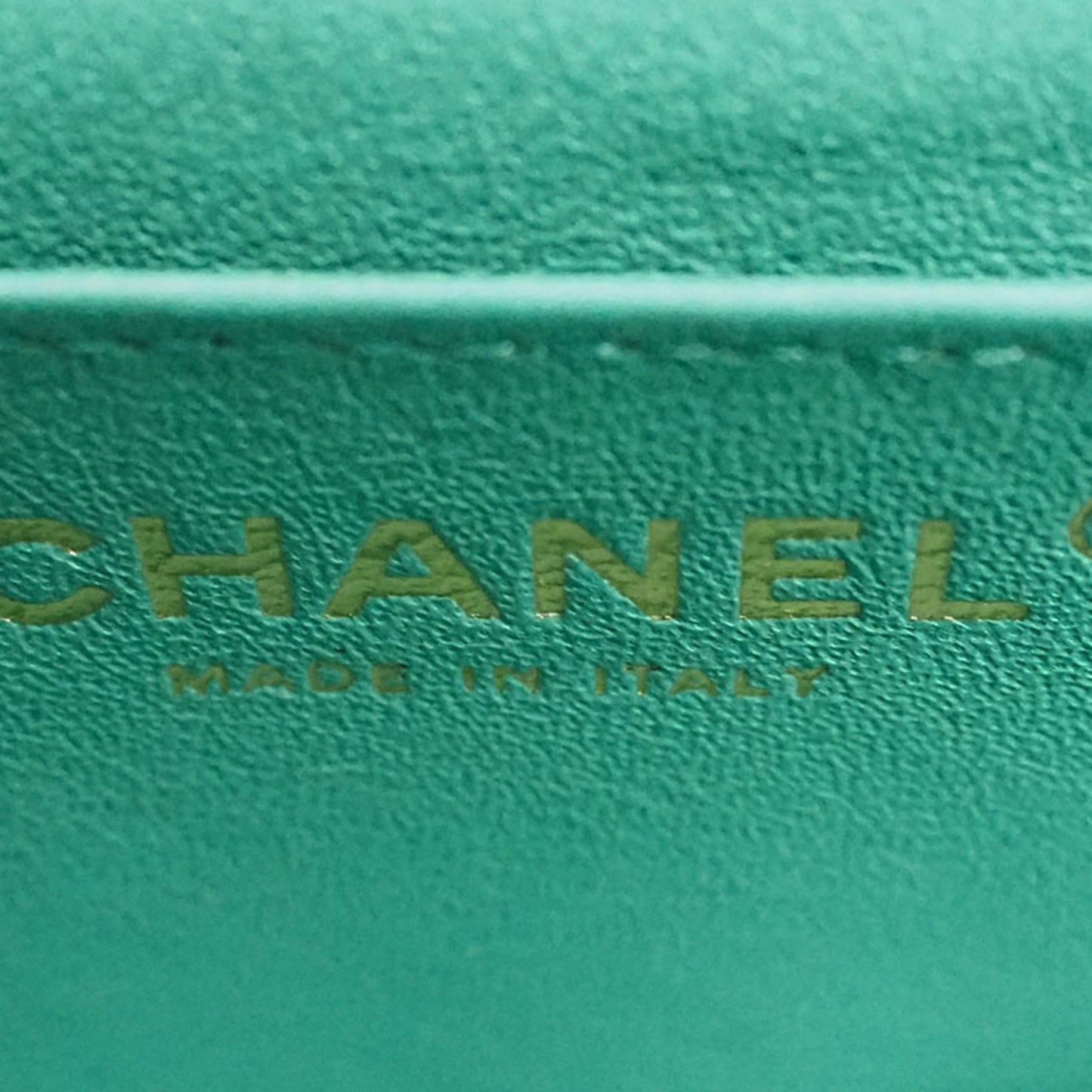 Chanel Classic Mini Flap Bag A3827 Teal