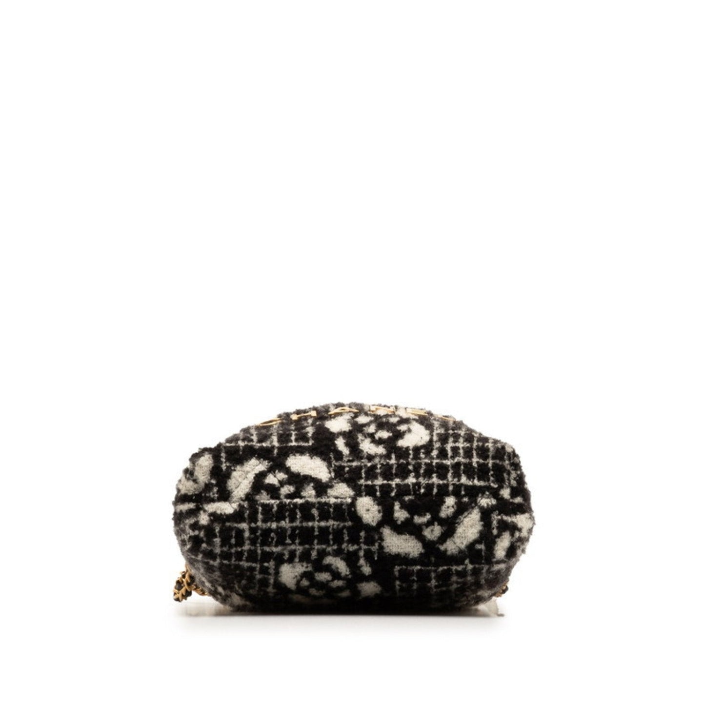 Chanel Floral Tweed Chain Bag
