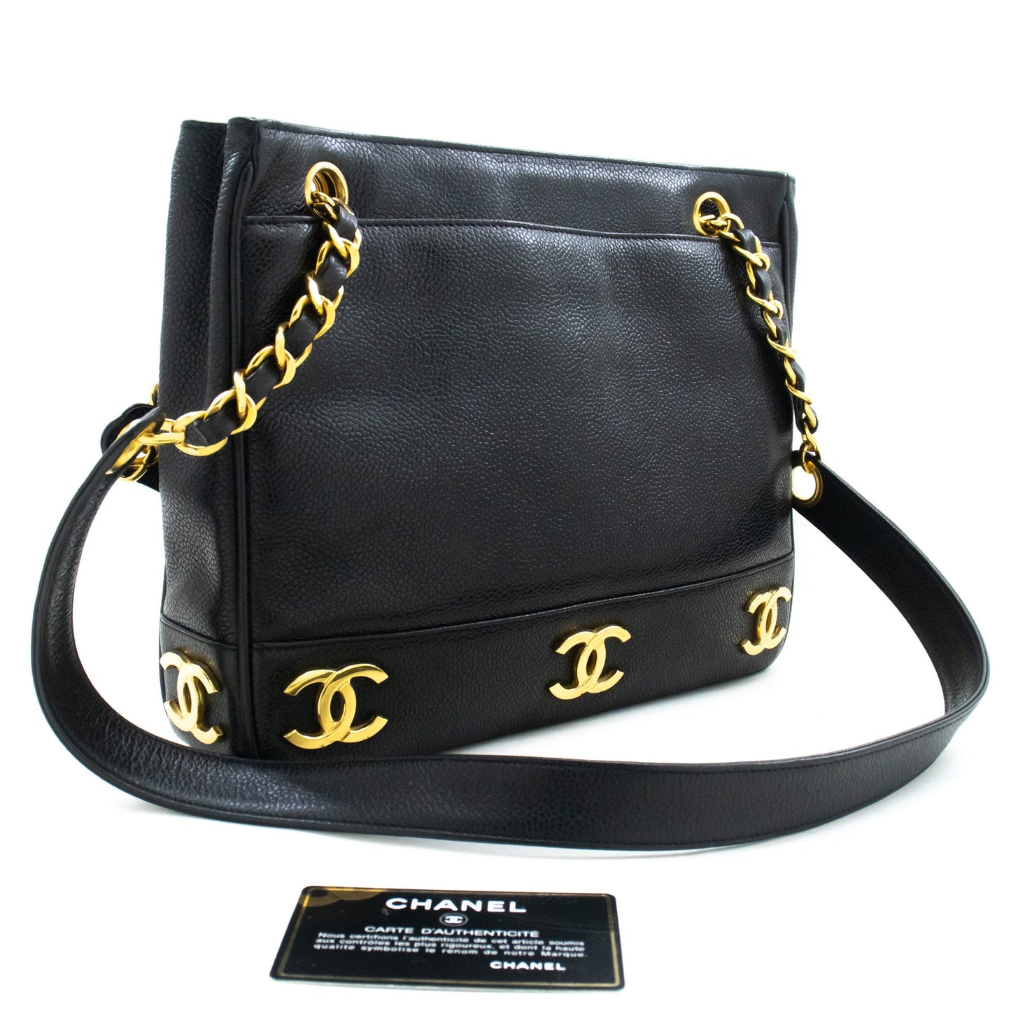 Chanel Chanel Caviar Leather Chain Bag