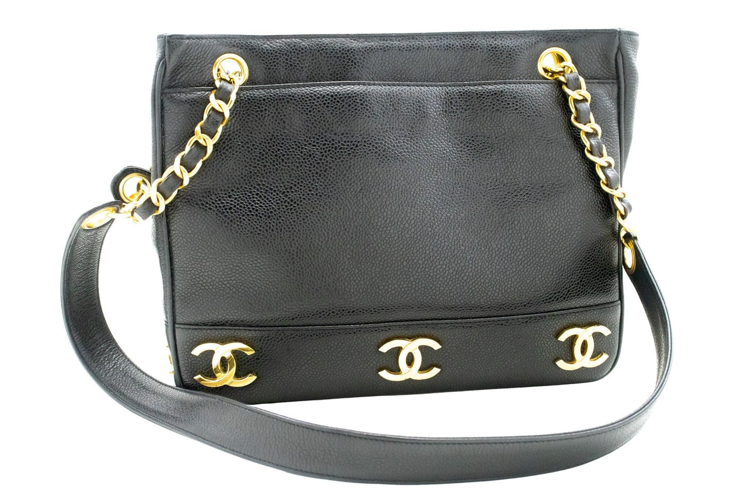 Chanel Chanel Caviar Leather Chain Bag