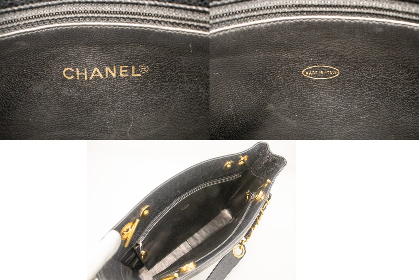 Chanel Chanel Caviar Leather Chain Bag