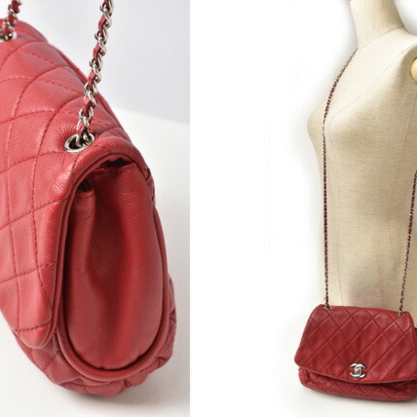 Chanel Mini Chain Bag Quilted Lambskin