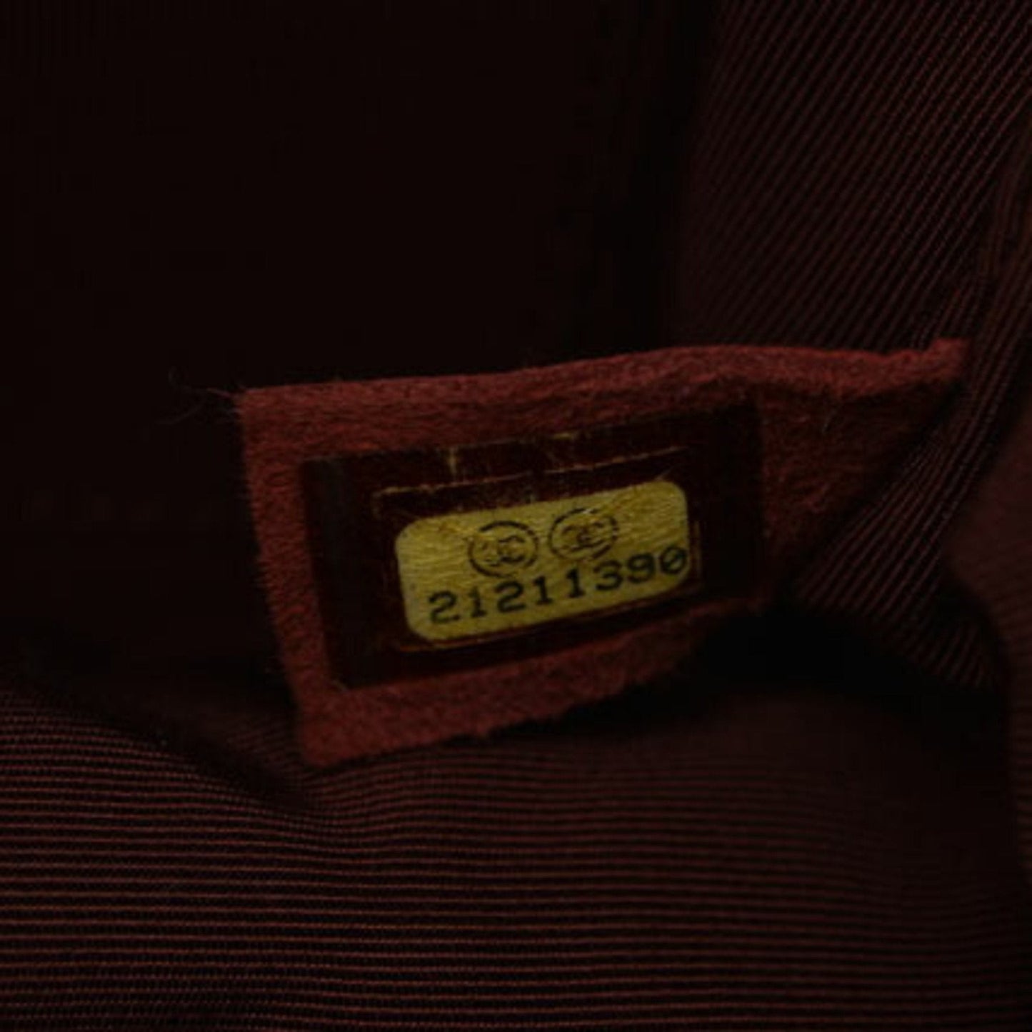 Chanel Quilted Leather Shoulder Bag Burgundy