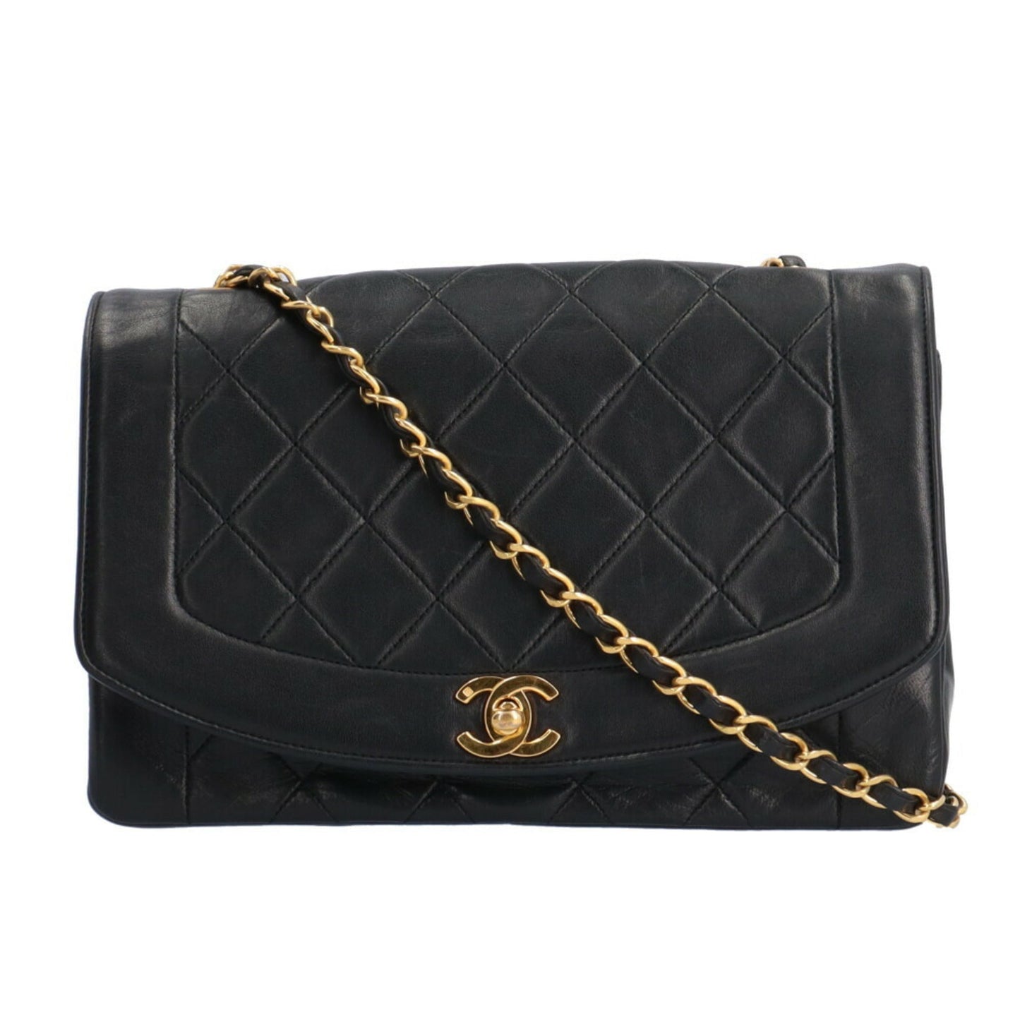 Chanel Vintage Quilted Leather Shoulder Bag