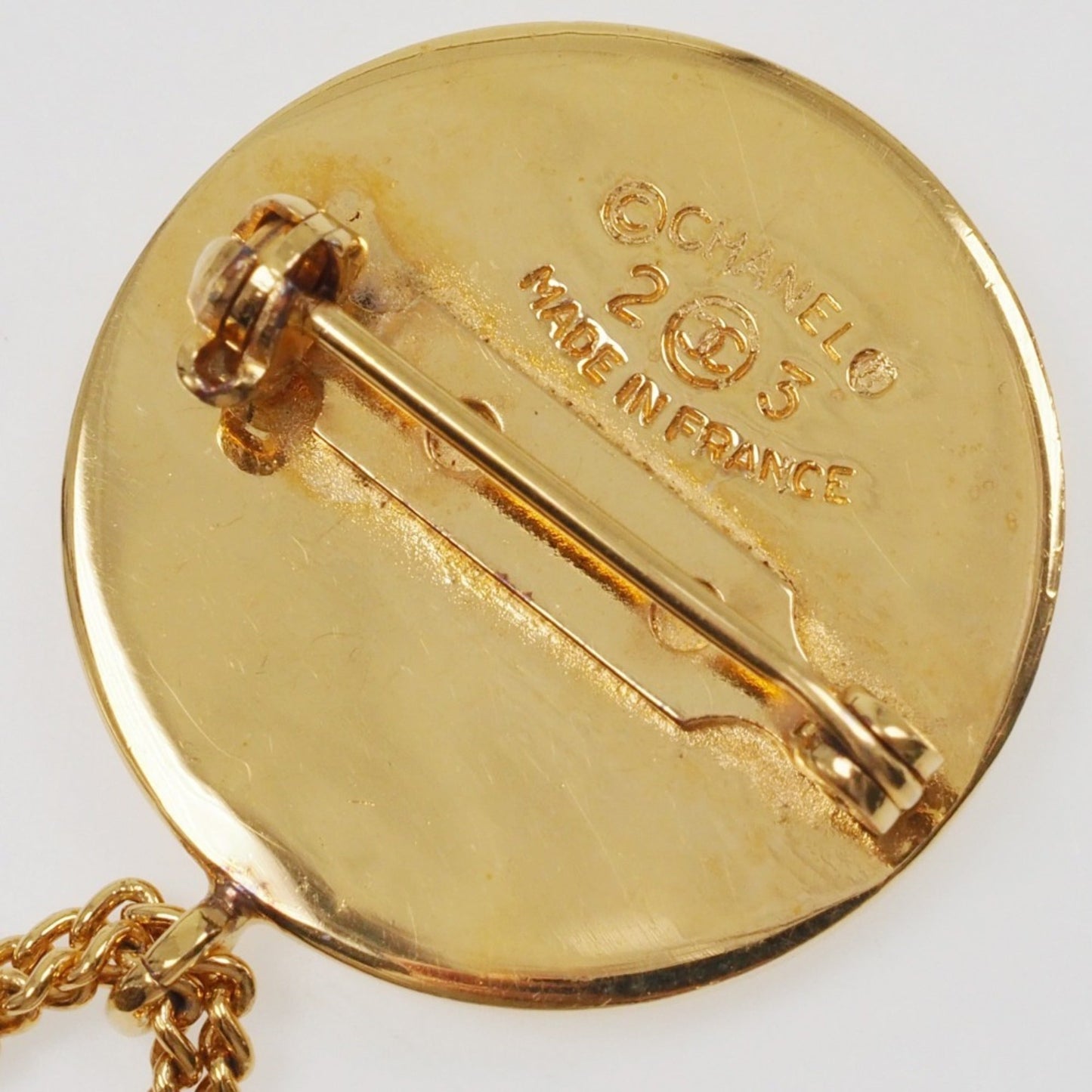 Chanel Chanel handbag pin brooch