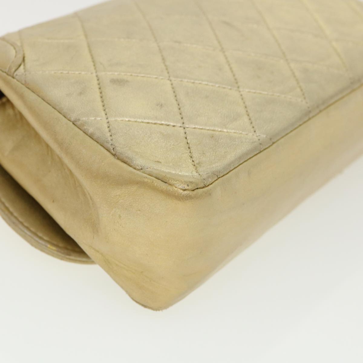 Chanel Timeless Shoulder Bag Gold Lambskin