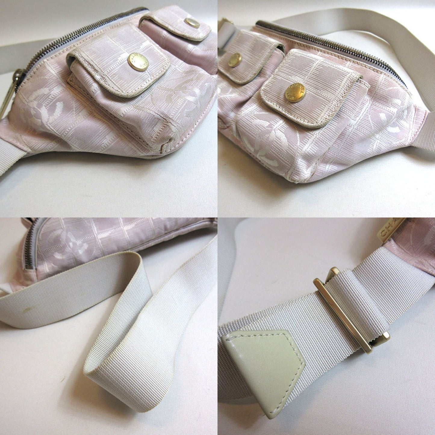 Chanel Pink Waist Bag Casual Style