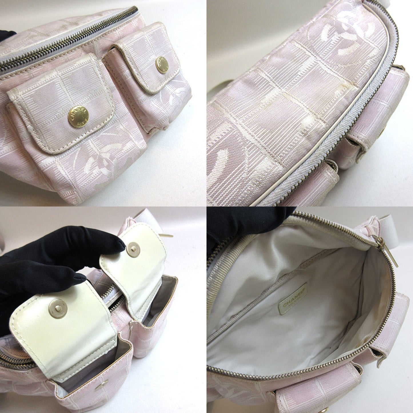 Chanel Pink Waist Bag Casual Style
