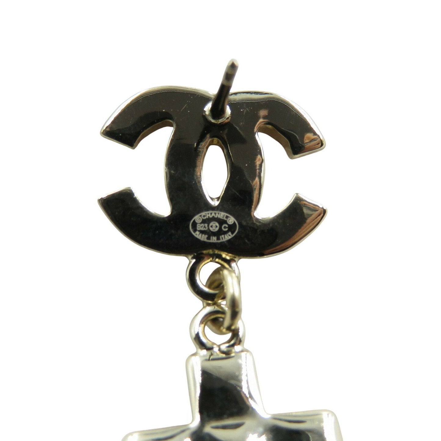 Chanel Metal Perfume Bottle with Box and Dust Bag
