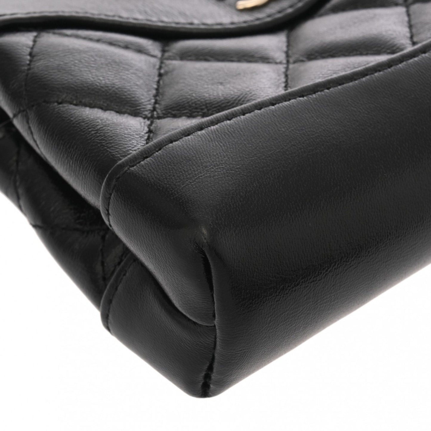 Chanel Mini Flap Bag Quilted Leather Handbag