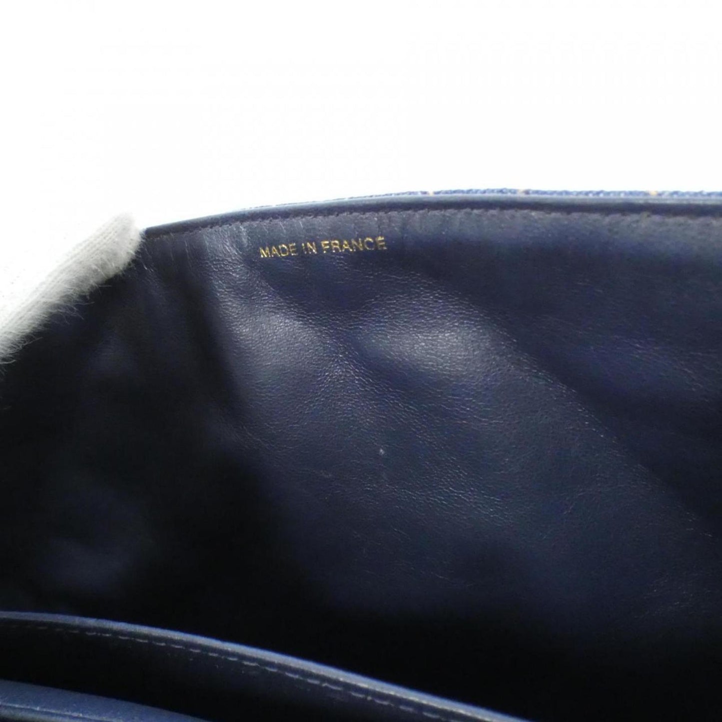 Chanel Denim Quilted Flap Bag with Box and Dust Bag