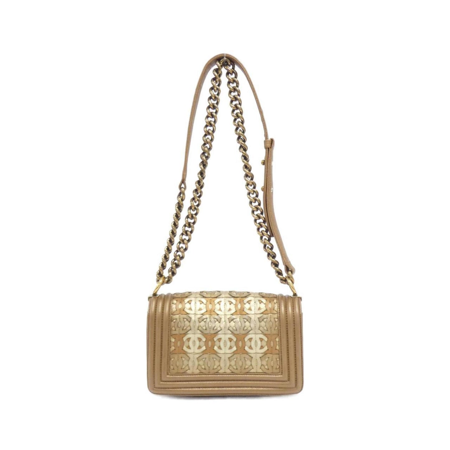 Chanel Luxurious Leather Boy Bag with Box and Dust Bag