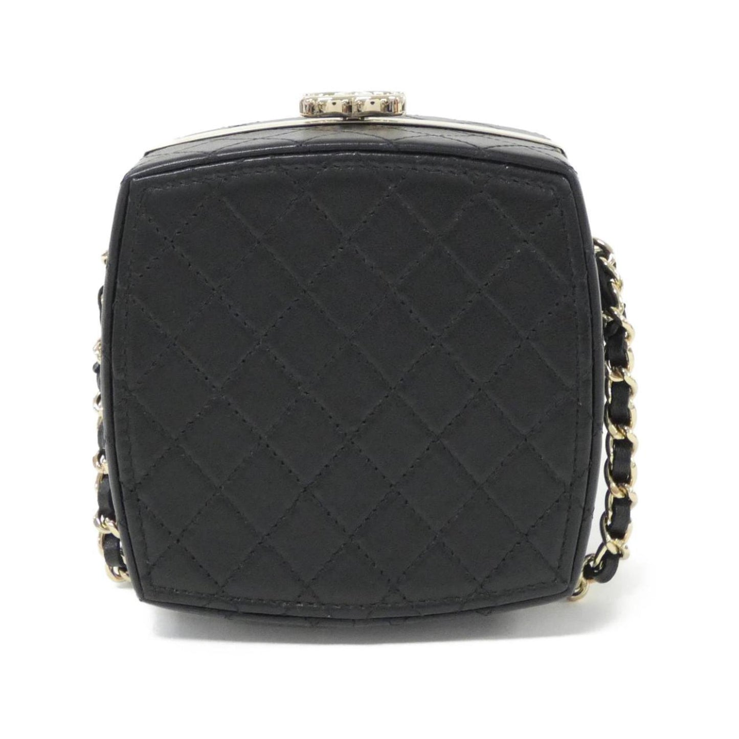 Chanel Leather Box with Dust Bag and  Card