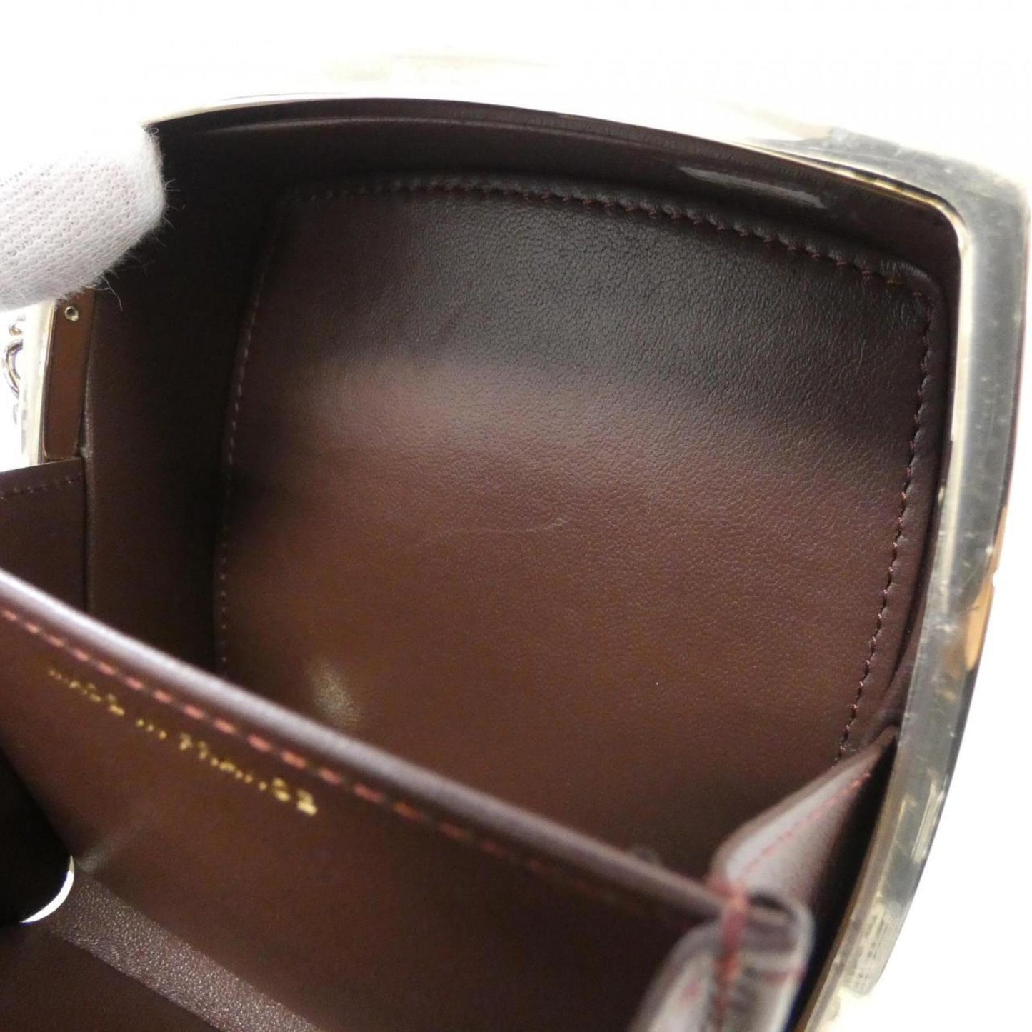 Chanel Leather Box with Dust Bag and  Card