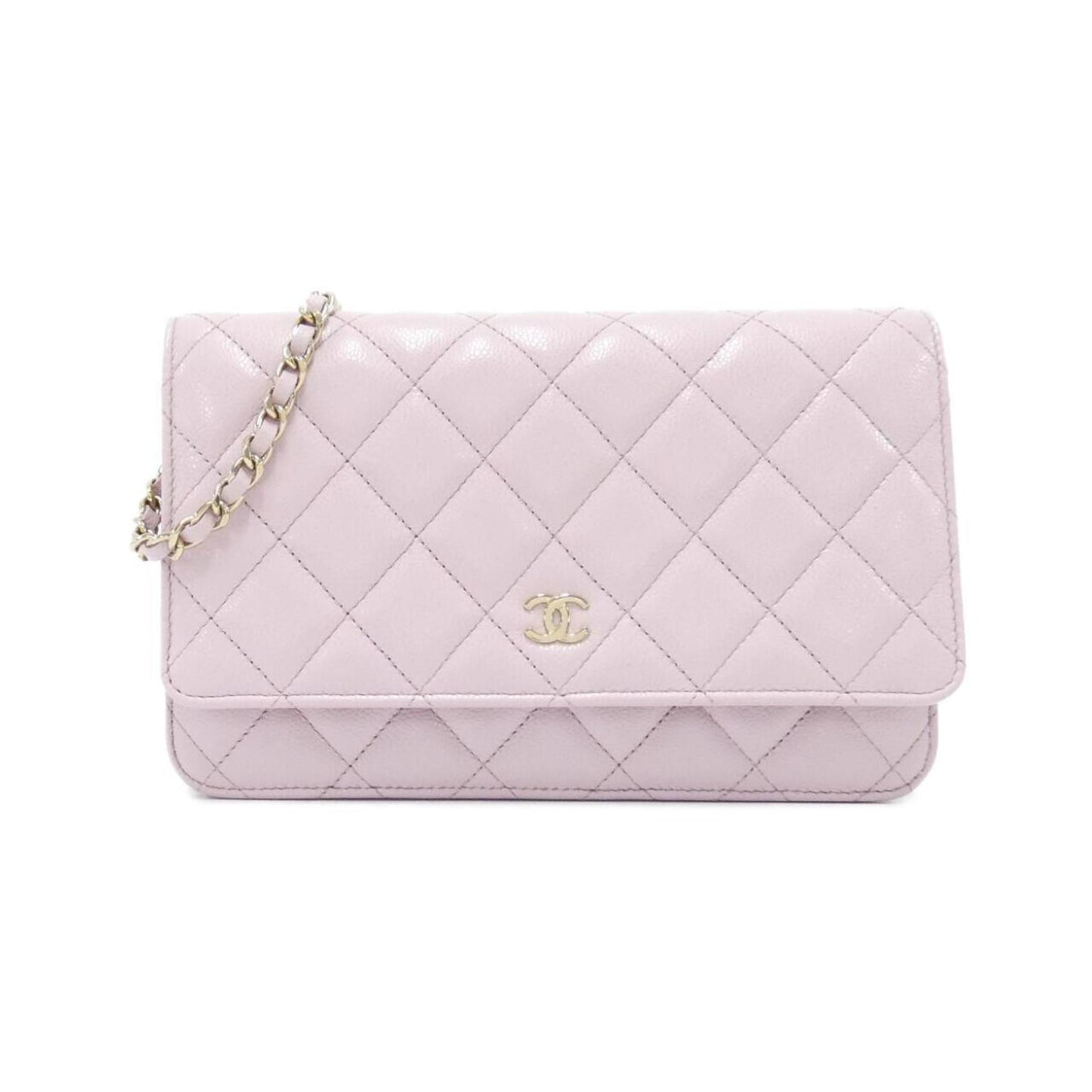 Chanel Leather Classic Flap Bag with Box and Dust Bag