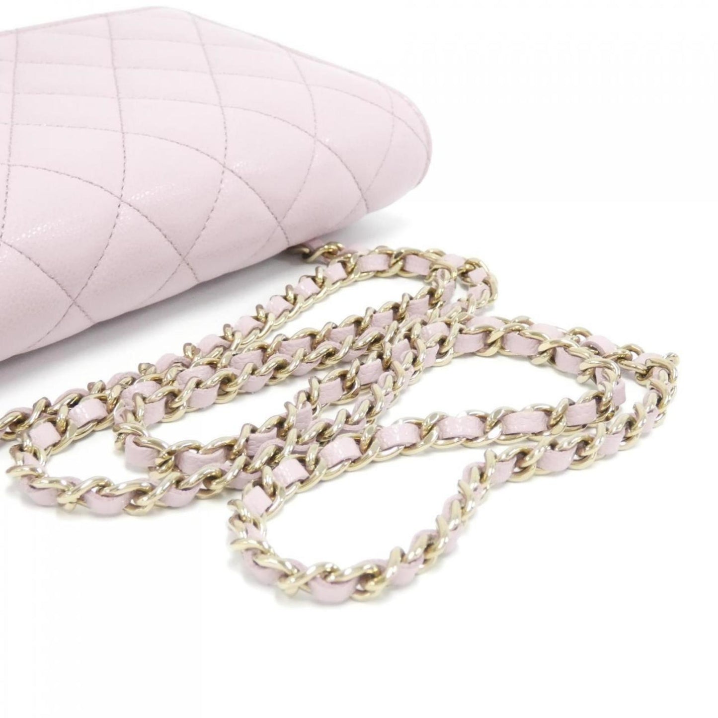 Chanel Leather Classic Flap Bag with Box and Dust Bag