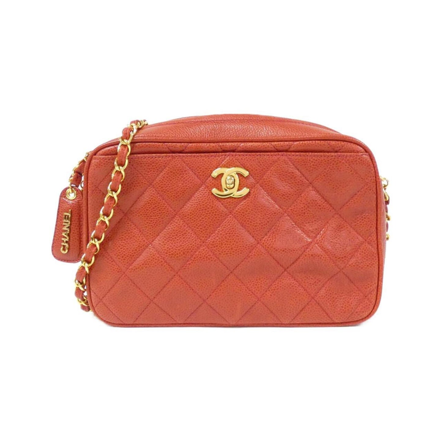 Chanel Leather Camera Bag with  Card
