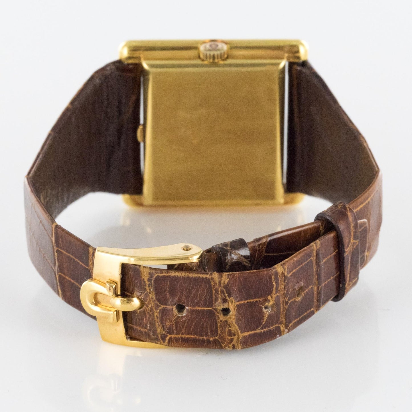 1960s Retro Omega De Ville 18 Karat Gold Men's Watch