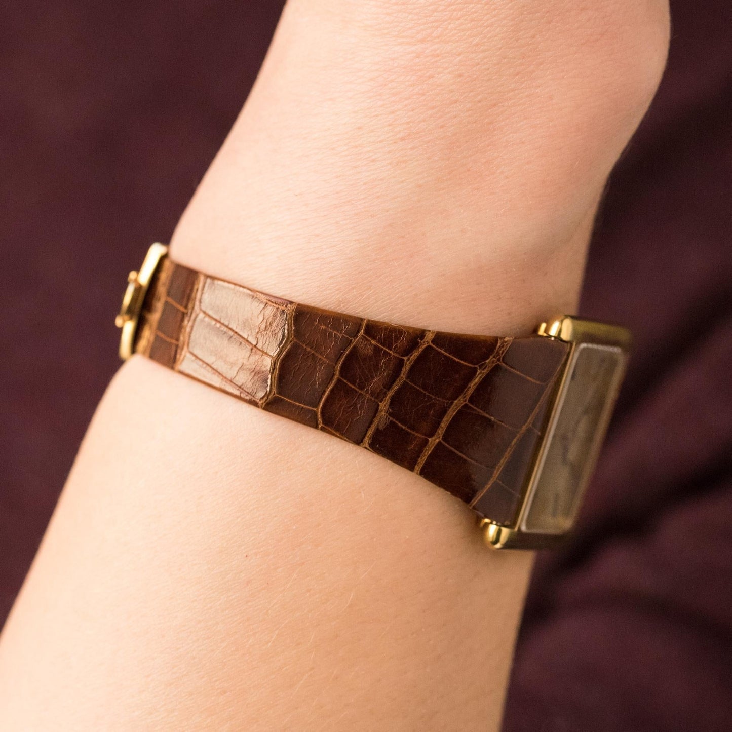 1960s Retro Omega De Ville 18 Karat Gold Men's Watch
