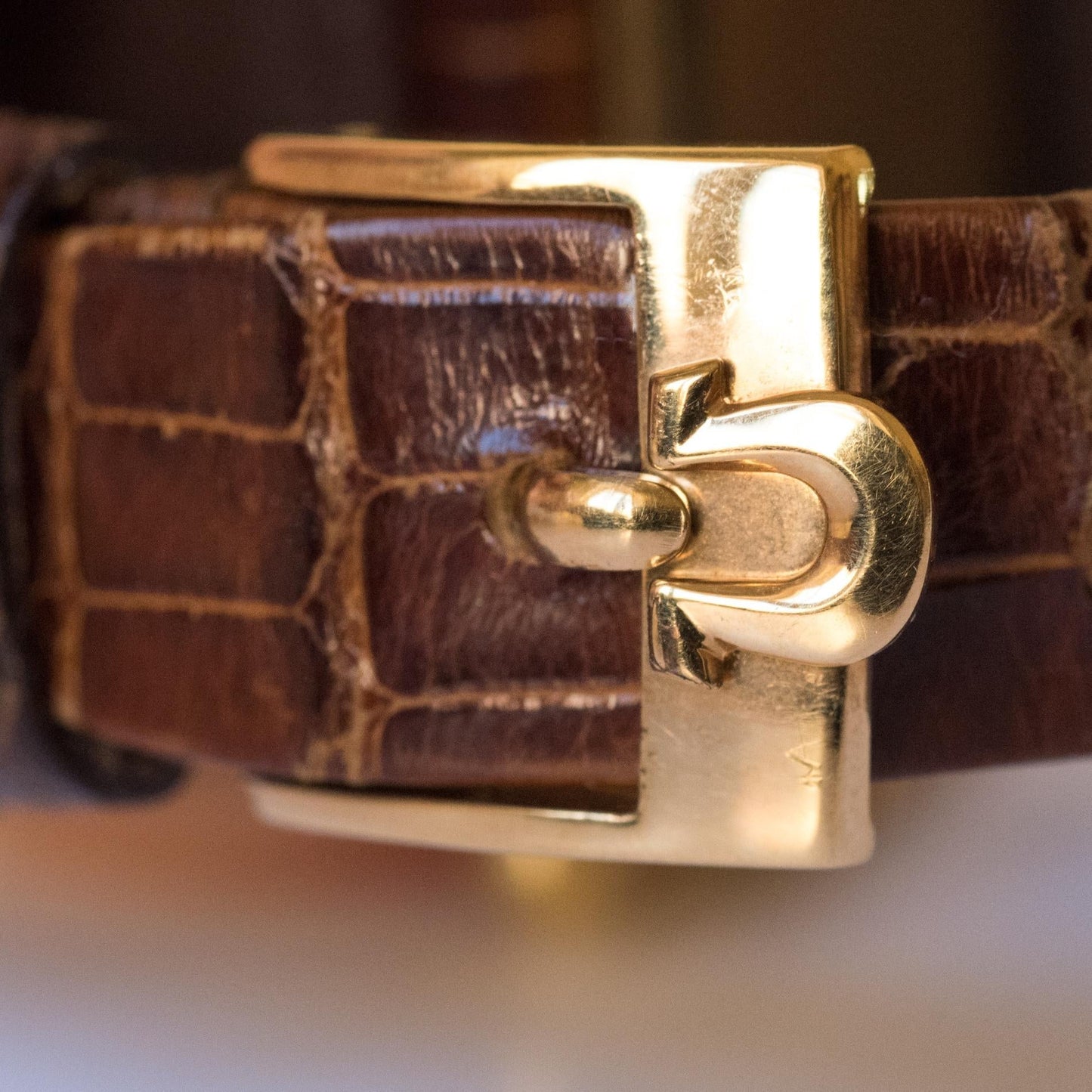 1960s Retro Omega De Ville 18 Karat Gold Men's Watch