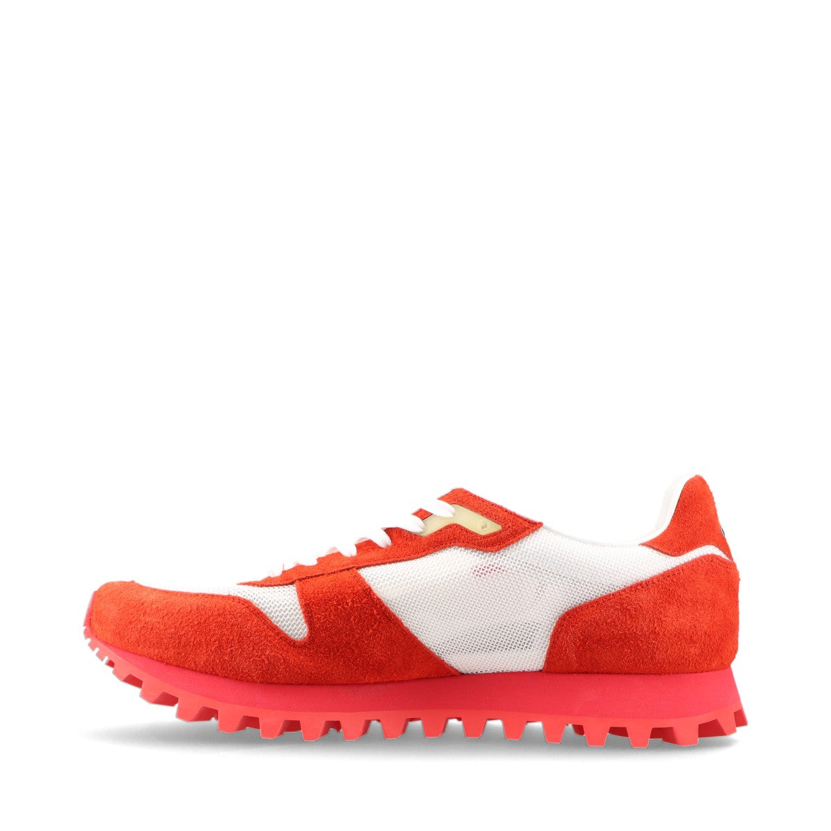 Louis Vuitton LV Runner Line 18 Years Mesh x Swed Trainers UK11 Men Red x White GO1108 LV Logo Code Stopper