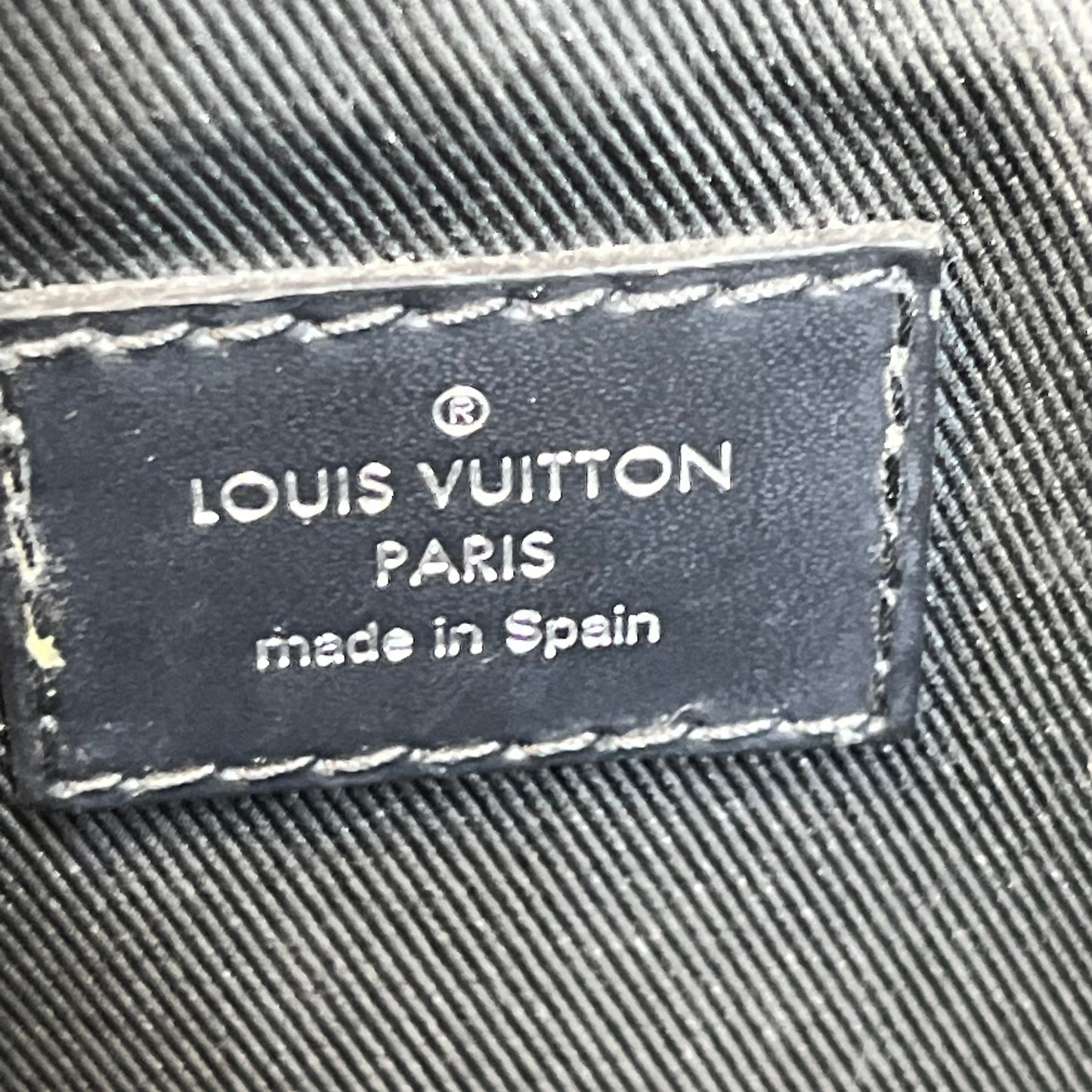 LOUIS VUITTON  District PM Damier Graphite Canvas Crossbody Bag