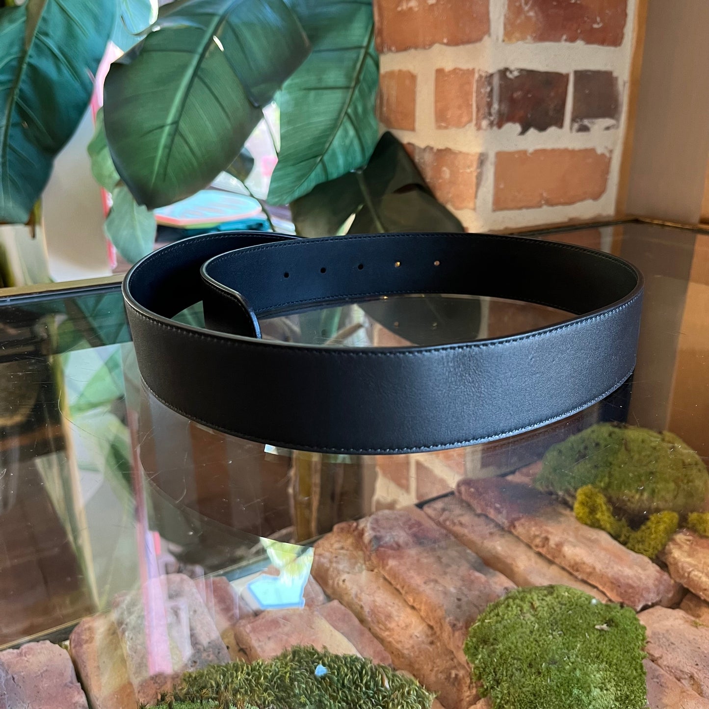 GUCCI GG Marmont Black Belt 80-32