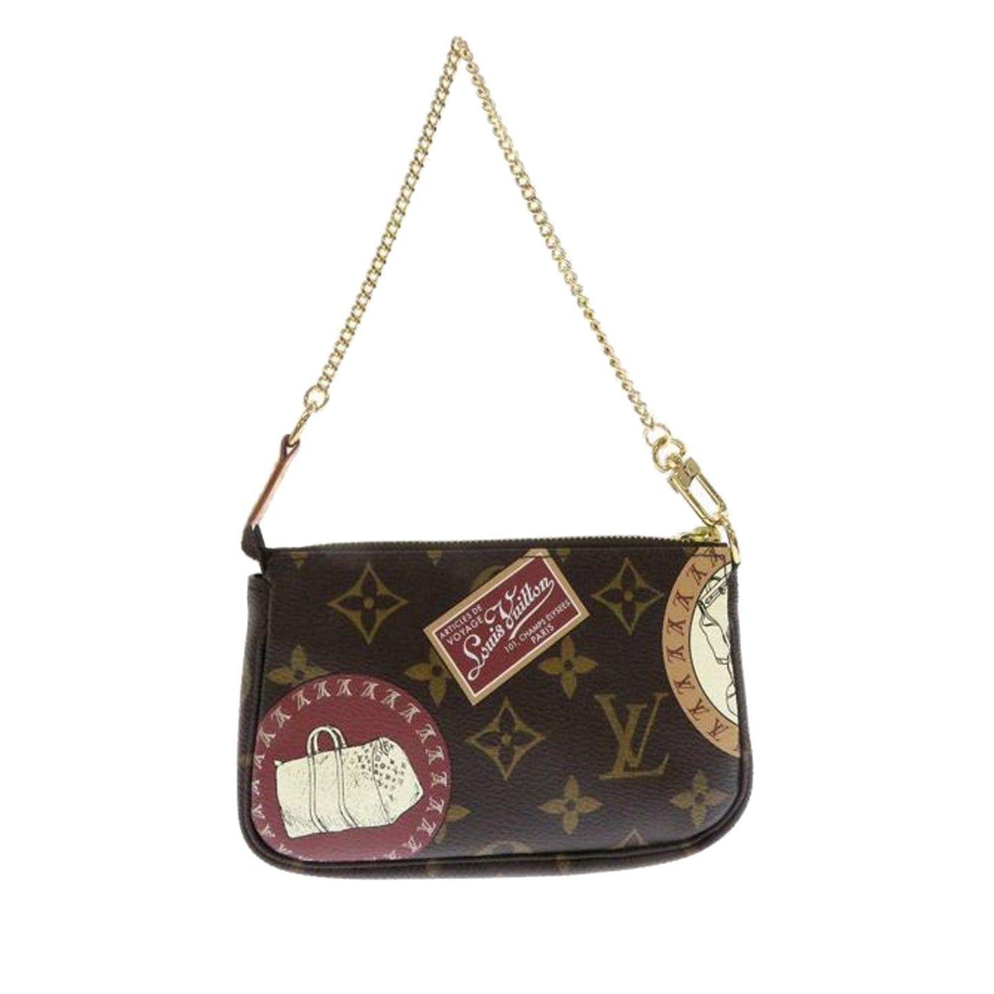 Louis Vuitton Patch Pochette Accessoires Mini Monogram Canvas