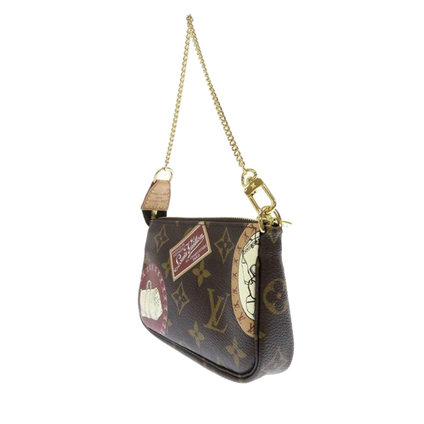 Louis Vuitton Patch Pochette Accessoires Mini Monogram Canvas