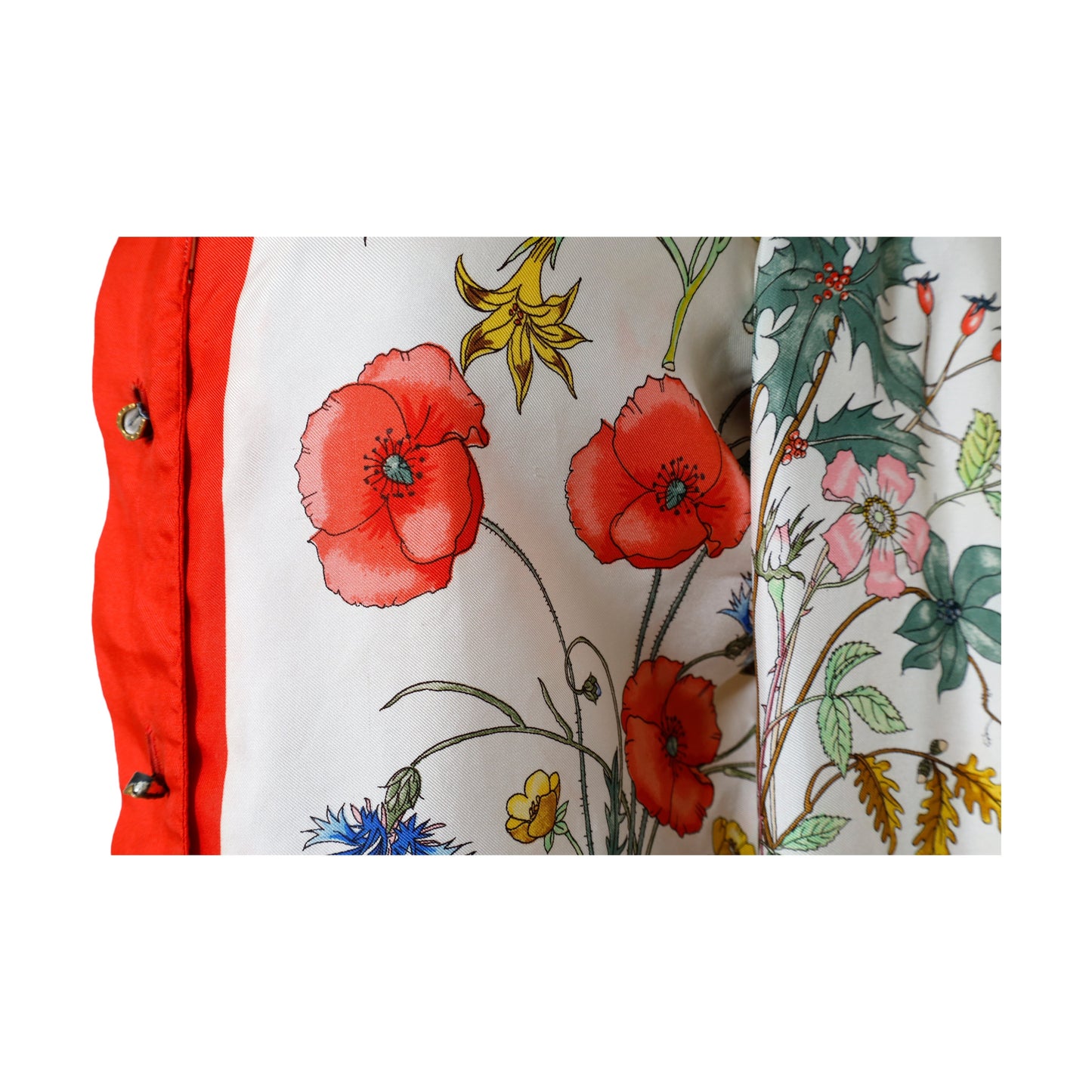 GLM--  Flora Silk Shirt - '60s