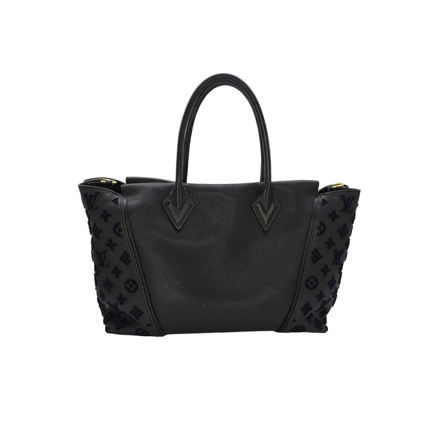 Louis Vuitton Black Veau Cachemire Calfskin W Tote