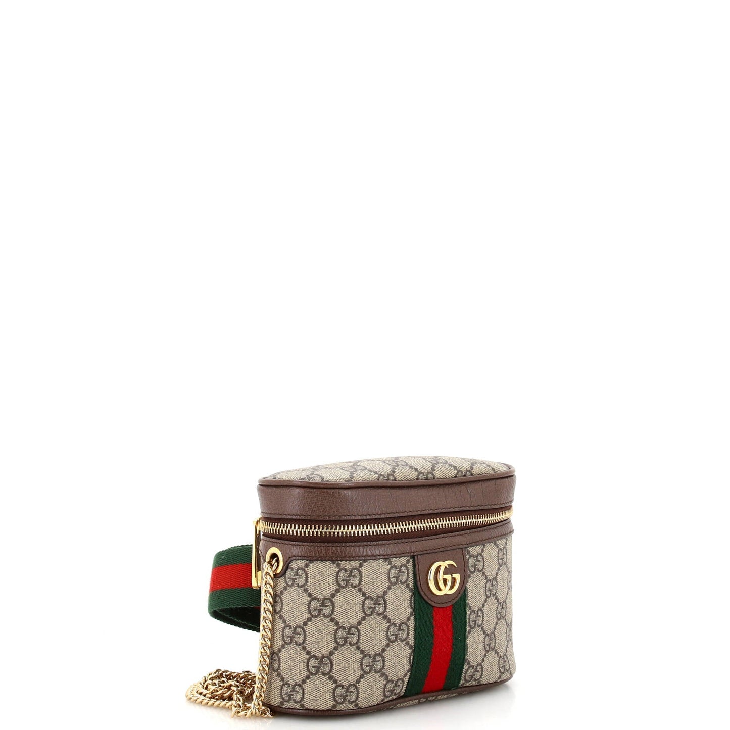 Ophidia Chain Belt Bag GG Coated Canvas Small