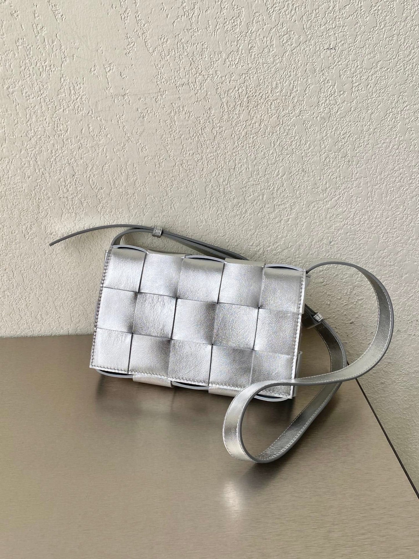 GLAMI Cassette Crossbody Bag Silver, For Women, Bags 9.1in/23cmÃ‚Â 