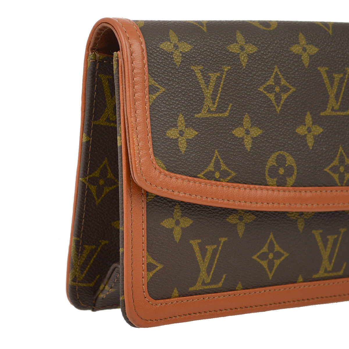 Louis Vuitton Monogram Pochette Damme PM Clutch Handbag M51812