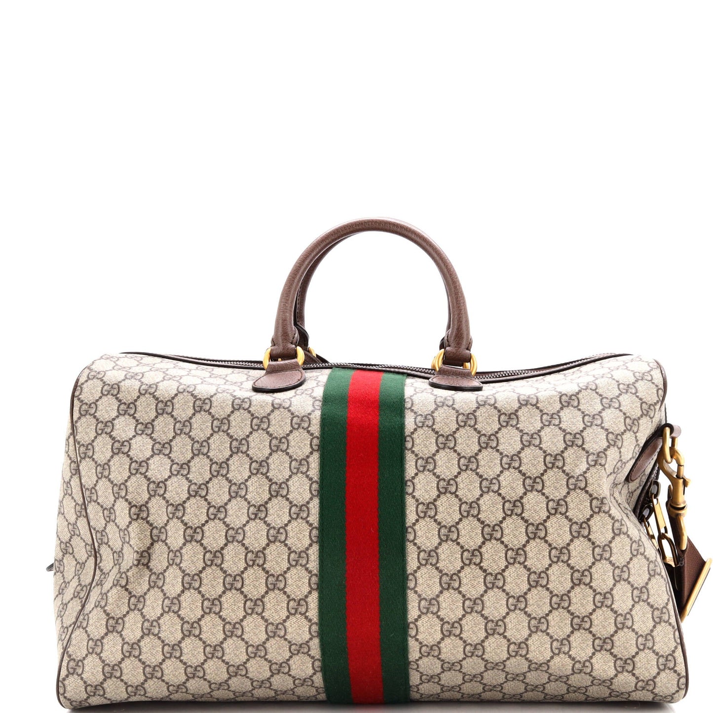 Ophidia Carry On Duffle Bag GG Coated Canvas Medium