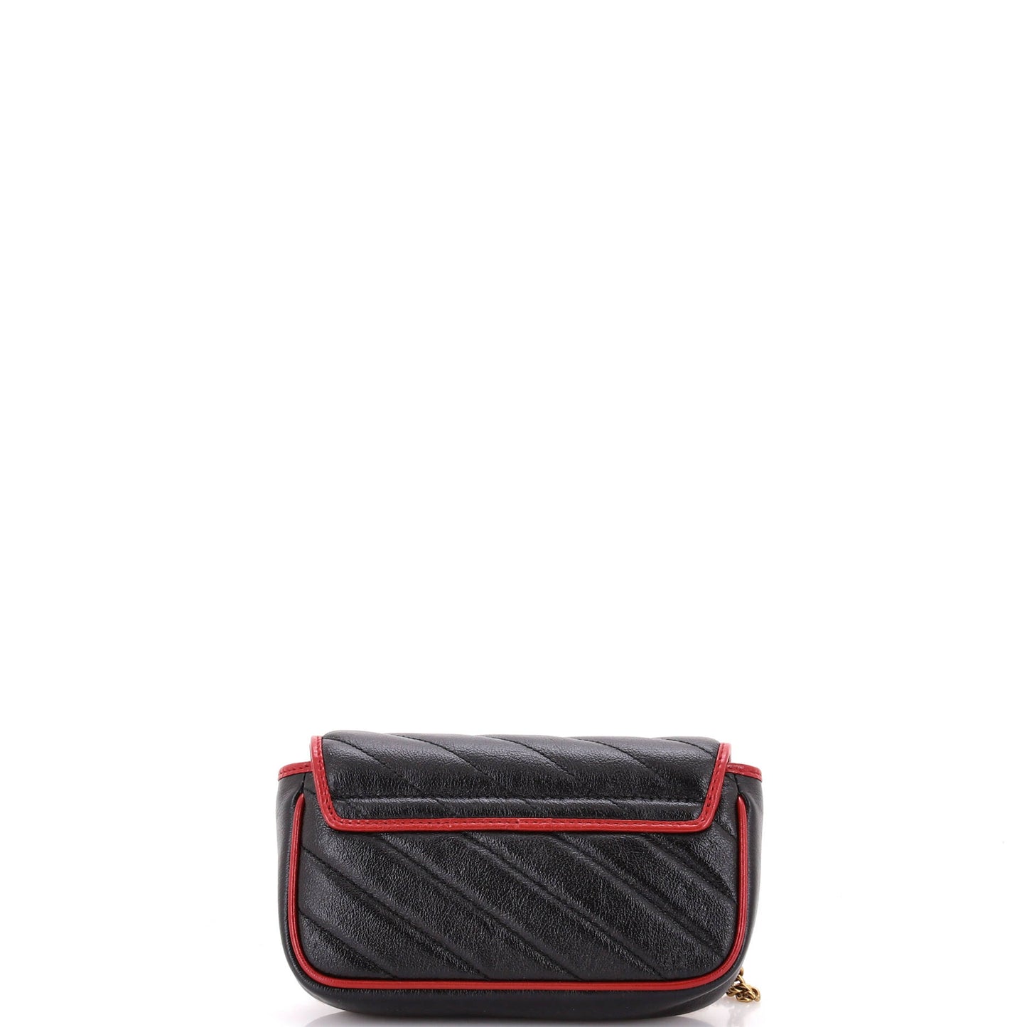 GG Marmont Flap Bag Diagonal Quilted Leather Super Mini