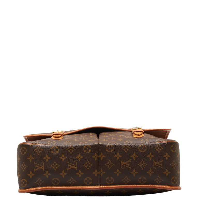 Louis Vuitton Monogram Gibraltar GM Shoulder Bag M42249 Brown PVC Leather  Louis Vuitton
