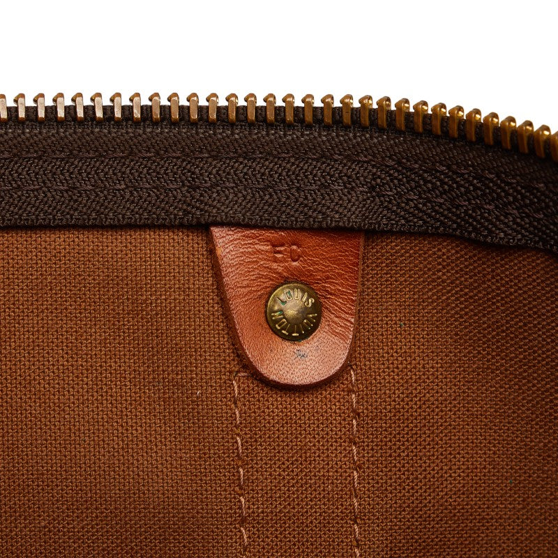 Louis Vuitton Monogram Keepall 50 Boston Bag Travel Bag M41426 Brown