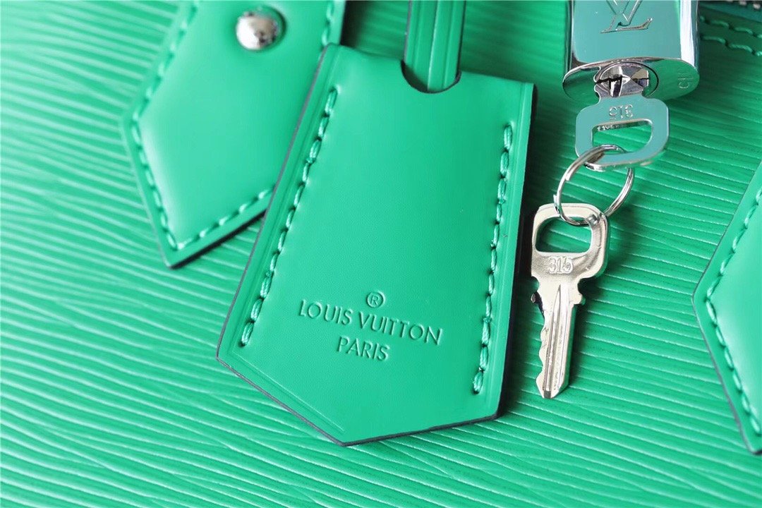 LV Alma GLAMI Epi Green For Women,  Shoulder And Crossbody Bags 23.5cm/9.3in LV