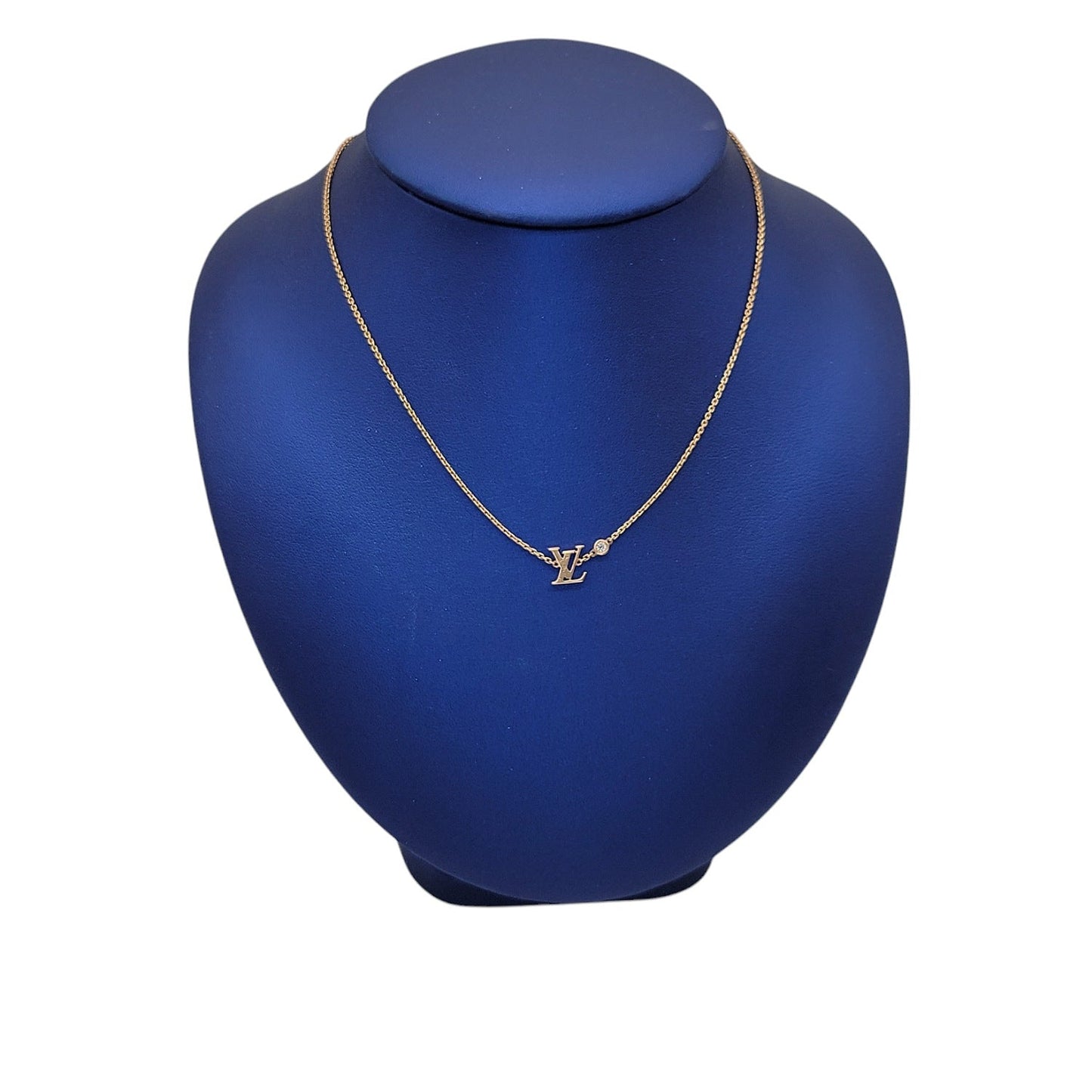 Louis Vuitton Idylle Blossom Pink Gold and Diamond Pendant Necklace